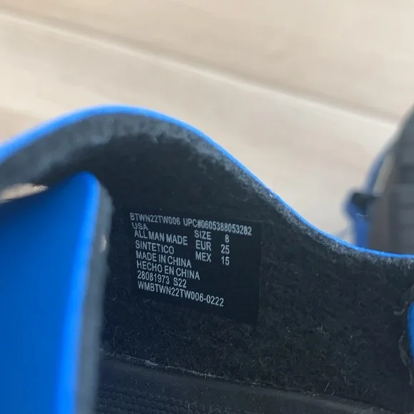 Toddler Boy Blue Sandals - Picture 4 of 6